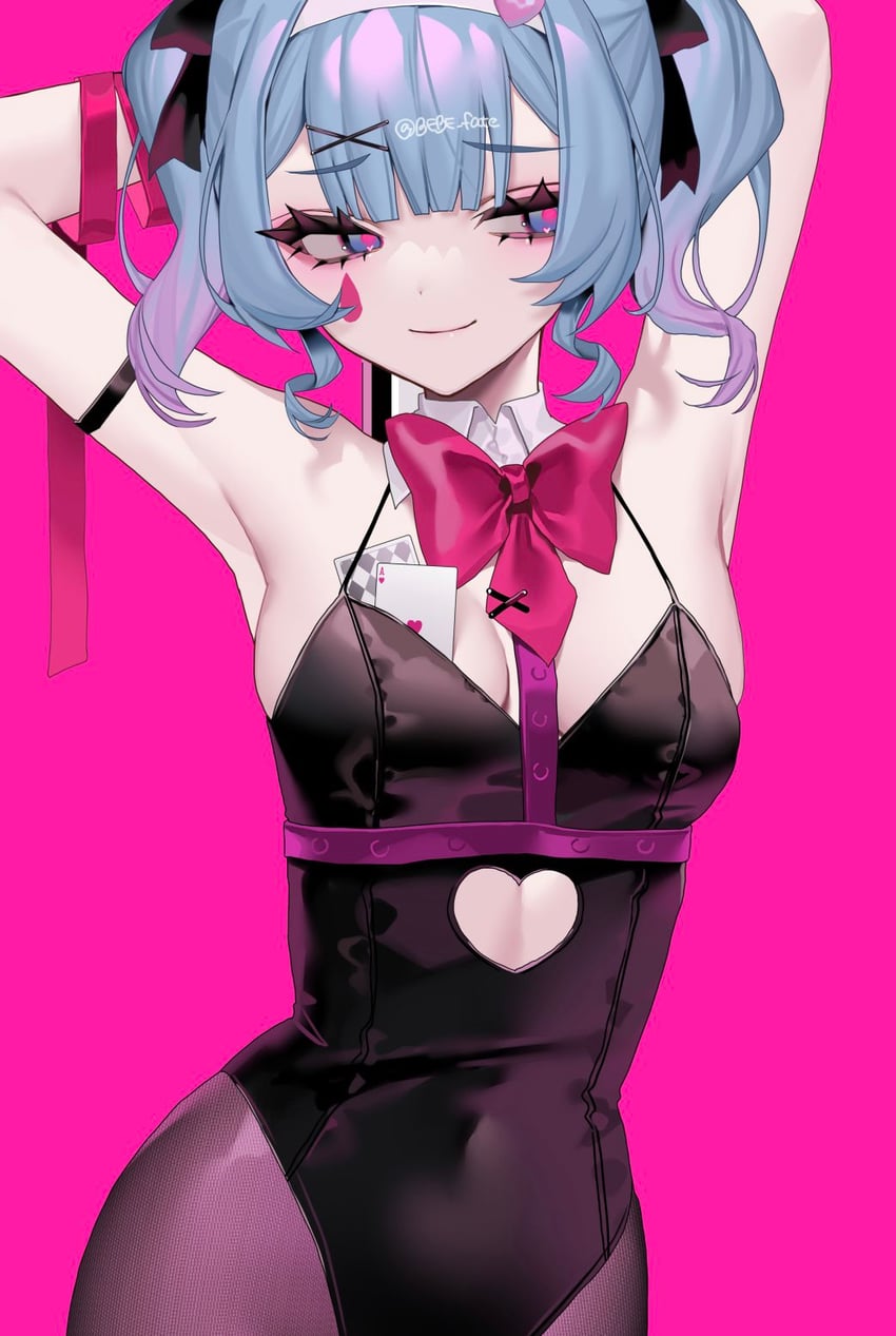 hatsune miku (vocaloid and 1 more) drawn by bebe_(bebe_pp)