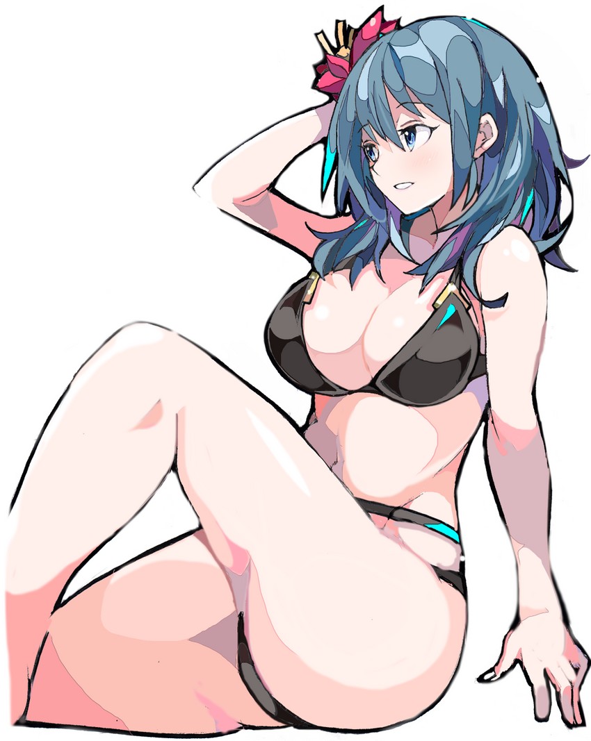 female byleth (fire emblem and 3 more) drawn by enpe