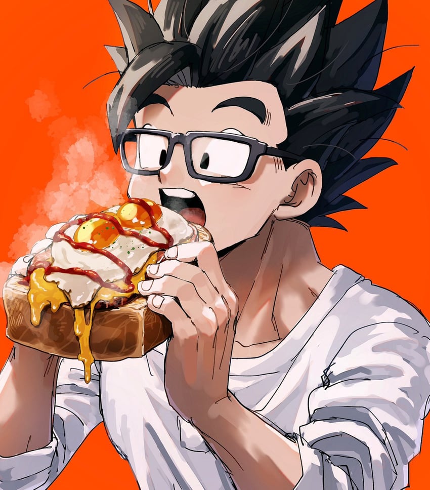 son gohan (dragon ball and 2 more) drawn by kometubu0712