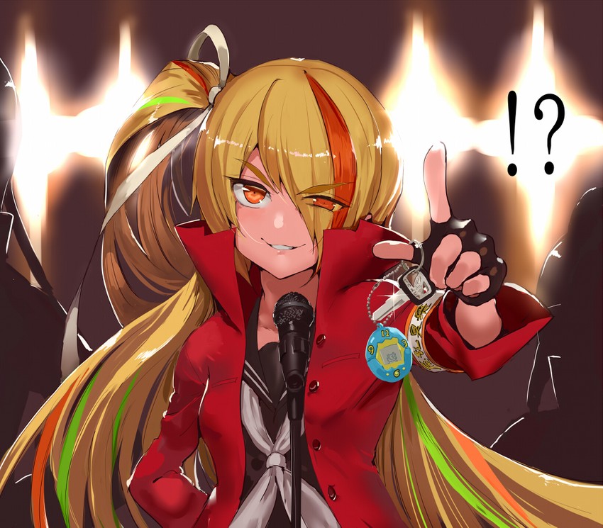 nikaidou saki and oyajitchi (zombie land saga and 1 more) drawn by jyon