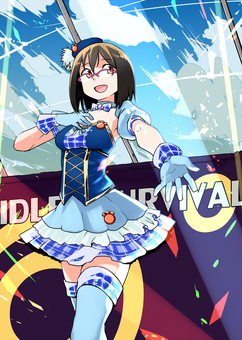 kamijo haruna (idolmaster and 1 more) drawn by yokohachi