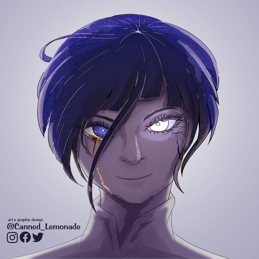 phosphophyllite (houseki no kuni) drawn by canned_lemonade