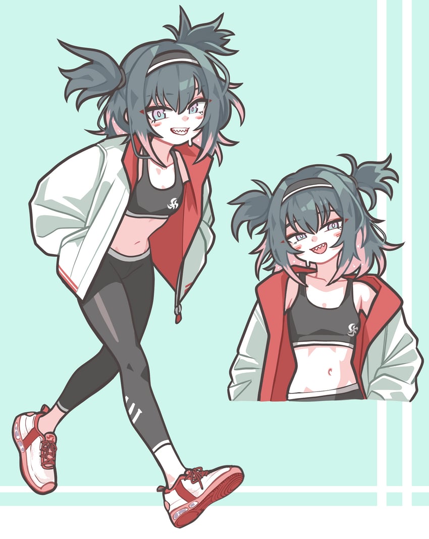 hisui (black survival and 1 more) drawn by shoeguy
