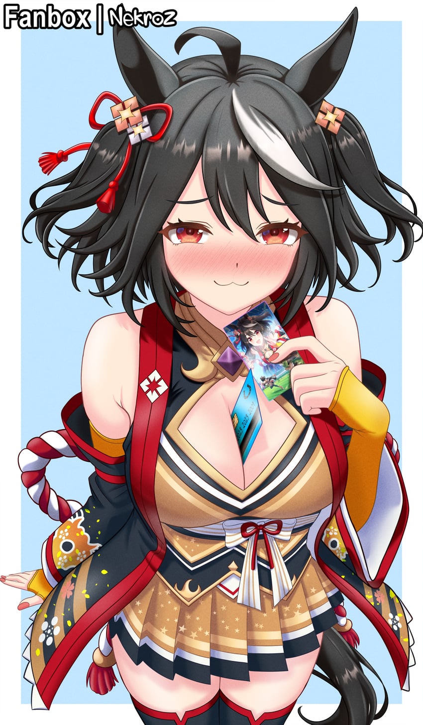 kitasan black (umamusume) drawn by nekroz7
