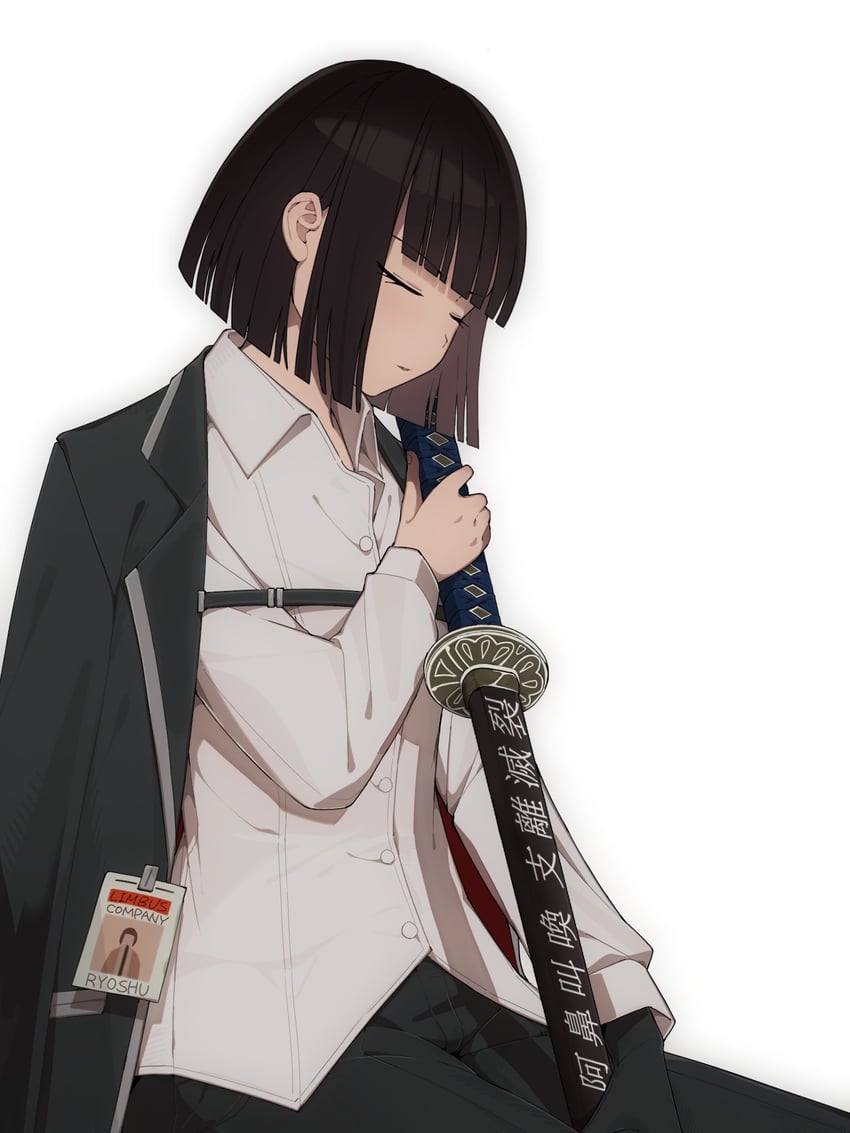 ryoshu (project moon and 1 more) drawn by heiya_desu