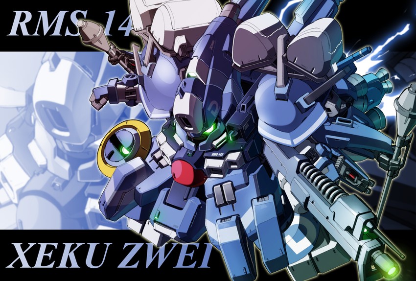 xeku zwei (gundam and 2 more) drawn by kaz_(kaz323)