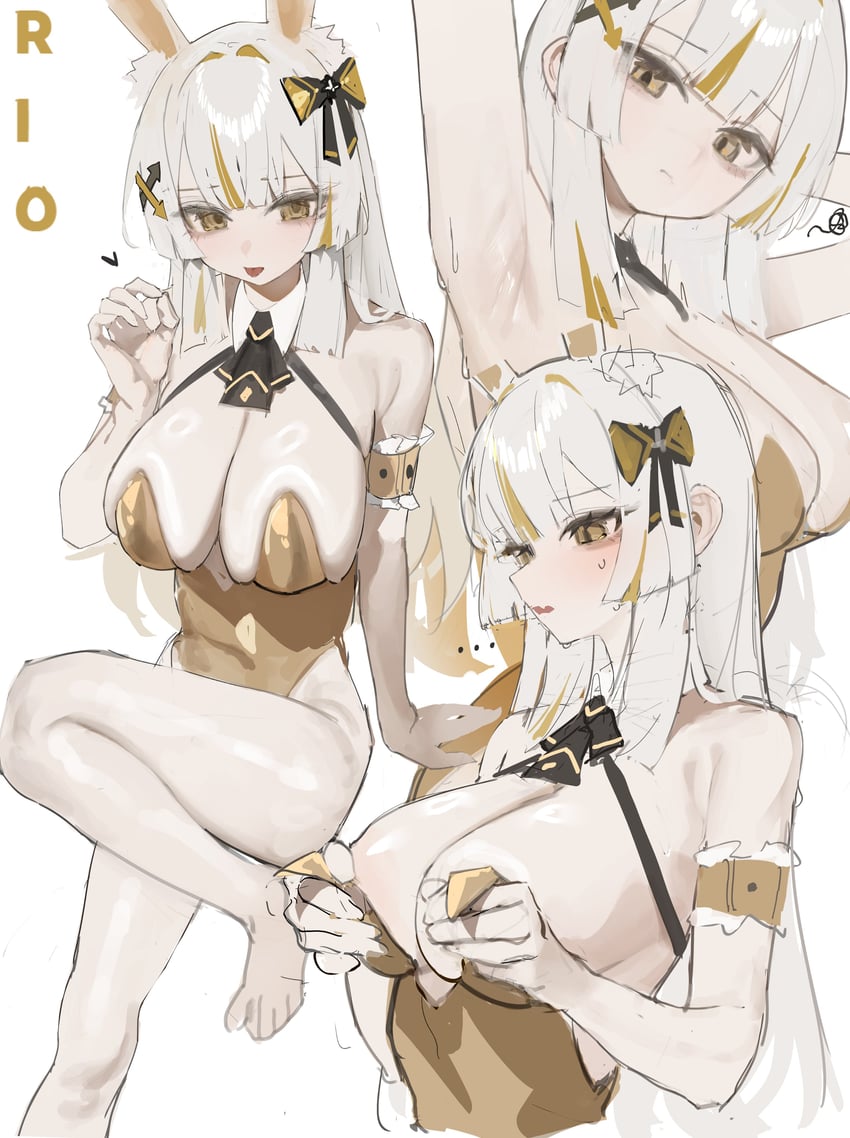 minami rio (black survival and 1 more) drawn by yonchan