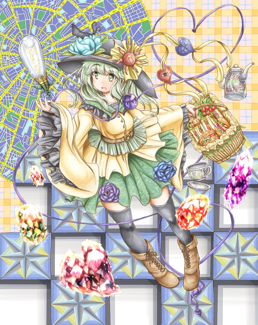 komeiji koishi and kaenbyou rin (touhou) drawn by ys_(ytoskyoku-57)