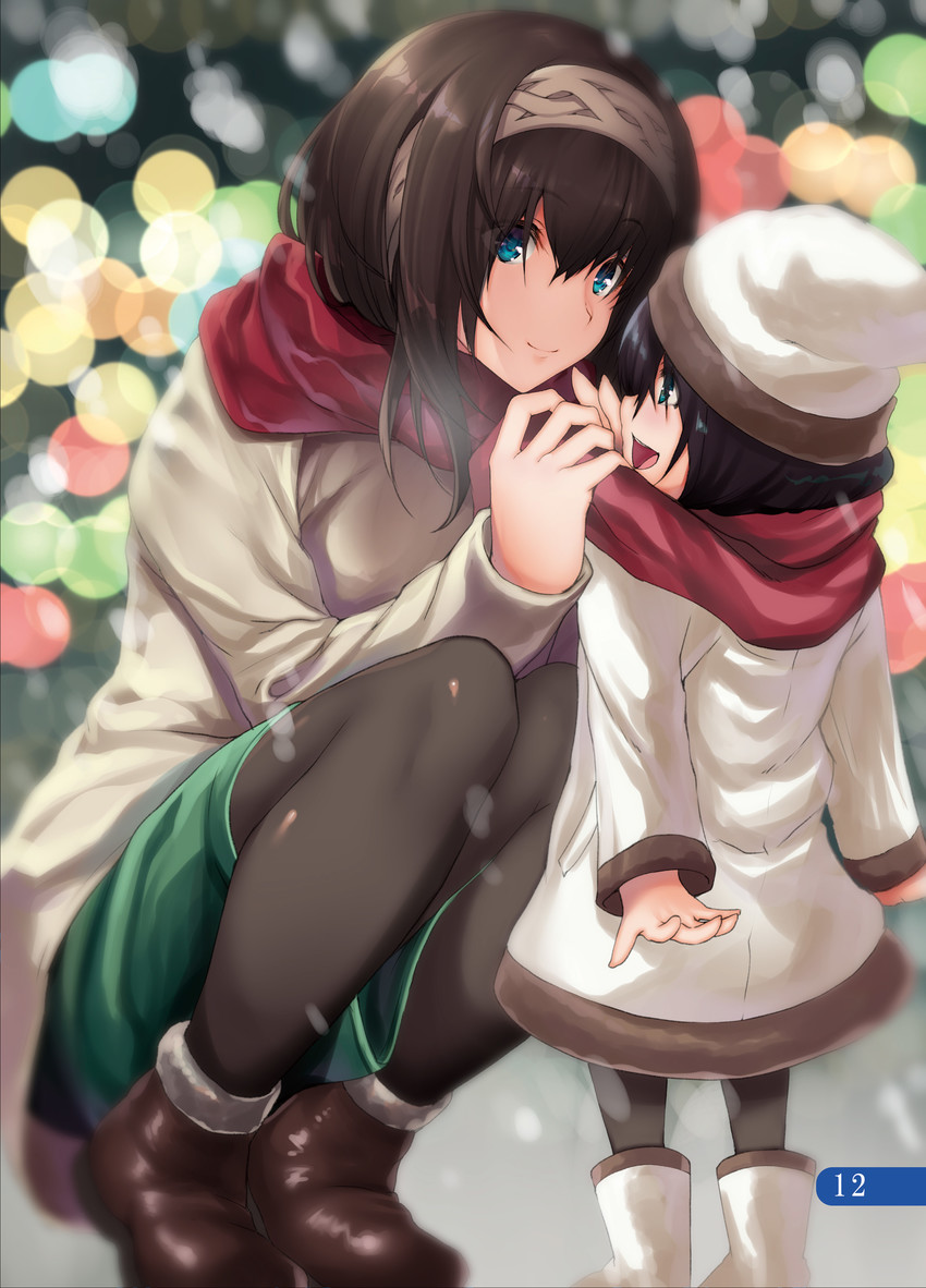 sagisawa fumika (idolmaster and 1 more) drawn by nohito