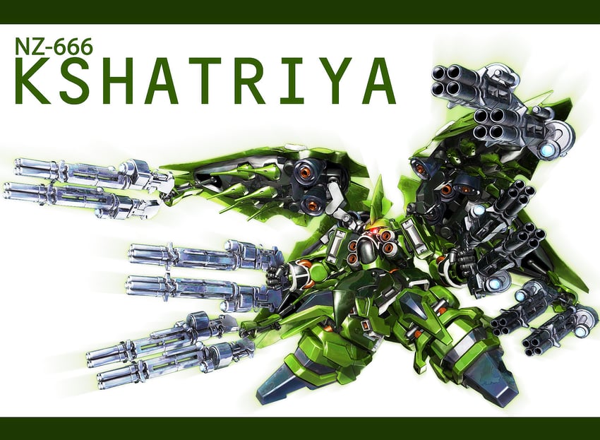 kshatriya (gundam and 2 more) drawn by a_mituhashi