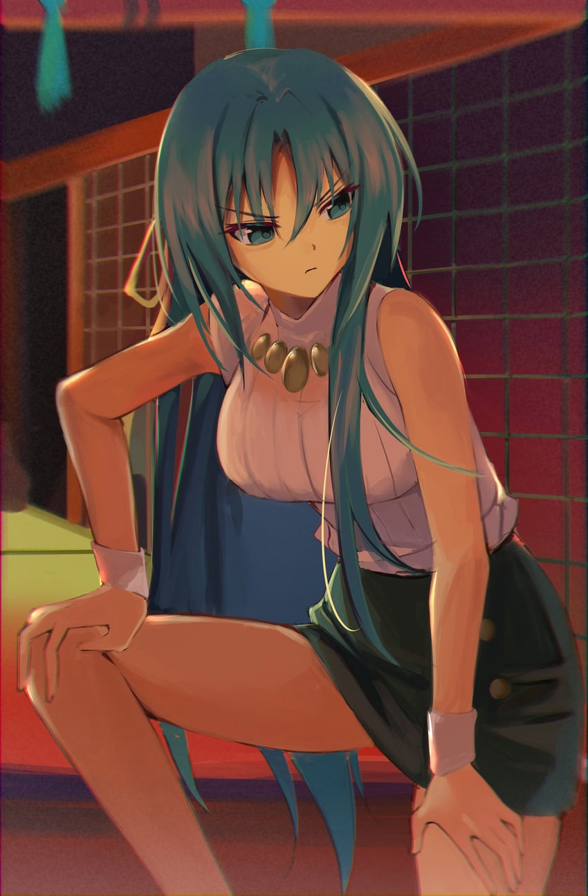 sonozaki shion (higurashi no naku koro ni and 1 more) drawn by nyako_(x_nyako_x)