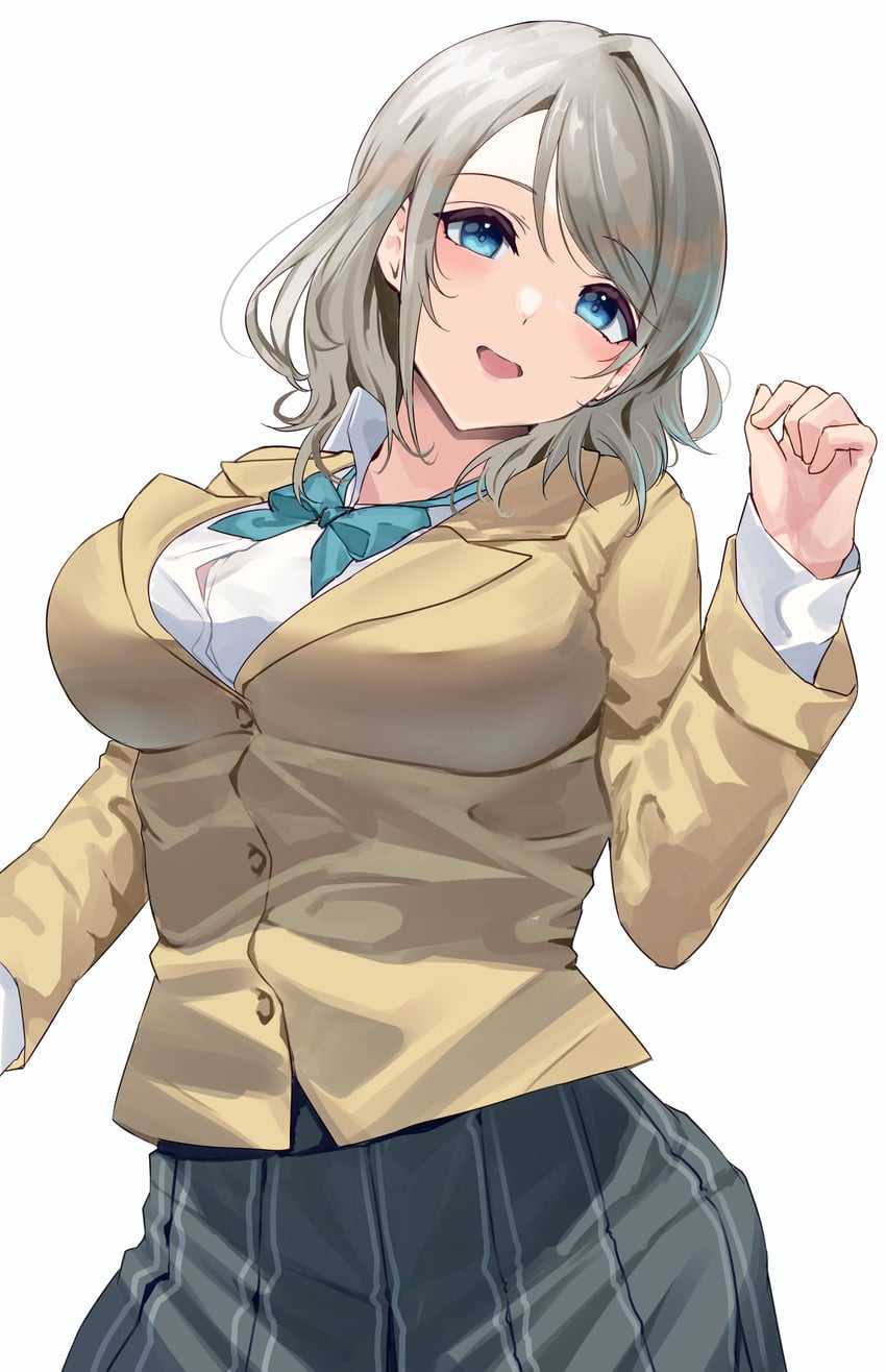 watanabe you (love live! and 1 more) drawn by namazu_(yamasonson)