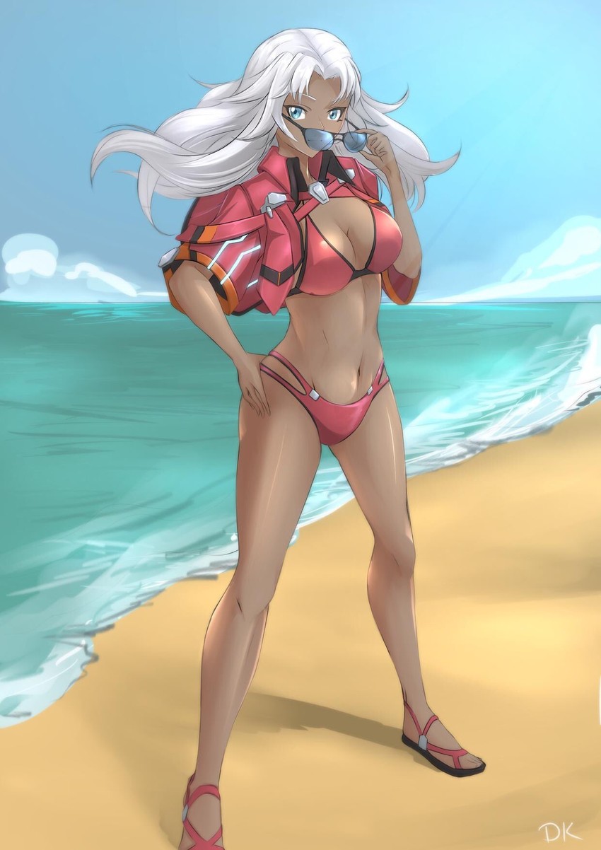 elma (xenoblade chronicles and 1 more) drawn by deekei