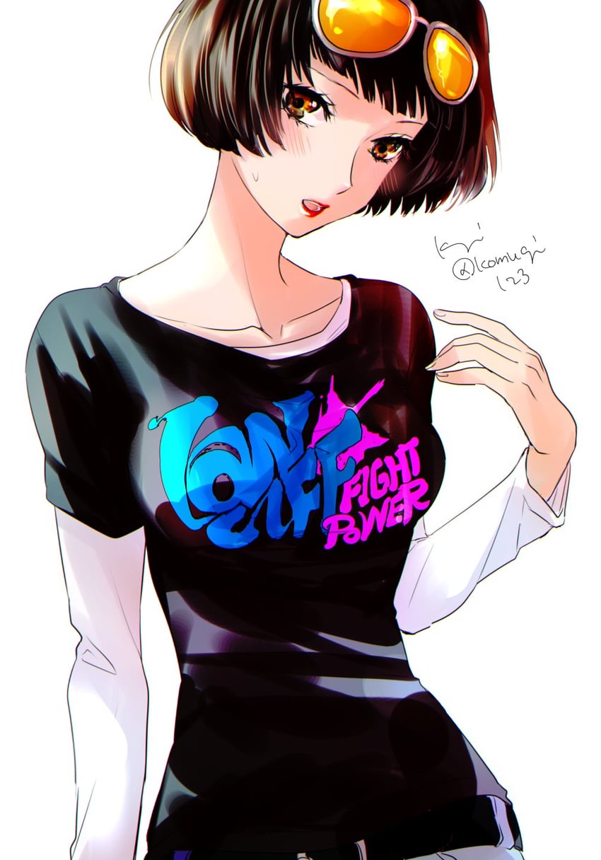 ohya ichiko (persona and 1 more) drawn by komugi_(mugiwaraclub)