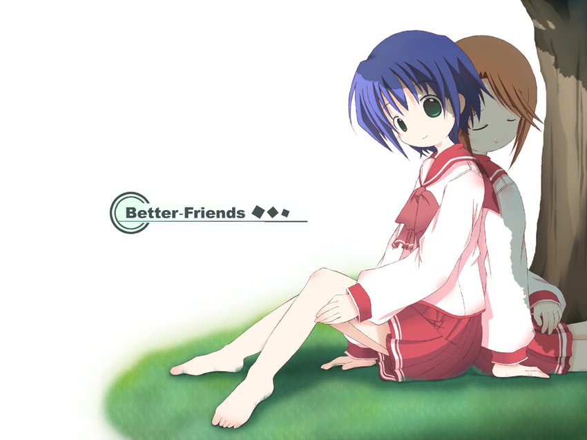 komaki manaka and tonami yuma (to heart and 1 more)