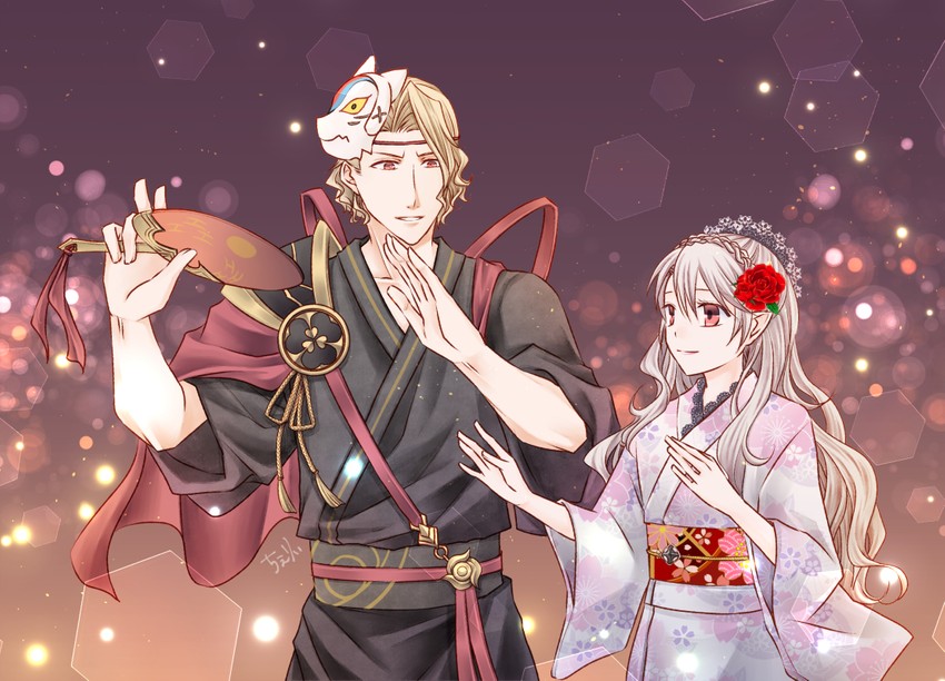 female corrin, lilith, and xander (fire emblem and 2 more) drawn by cheryi