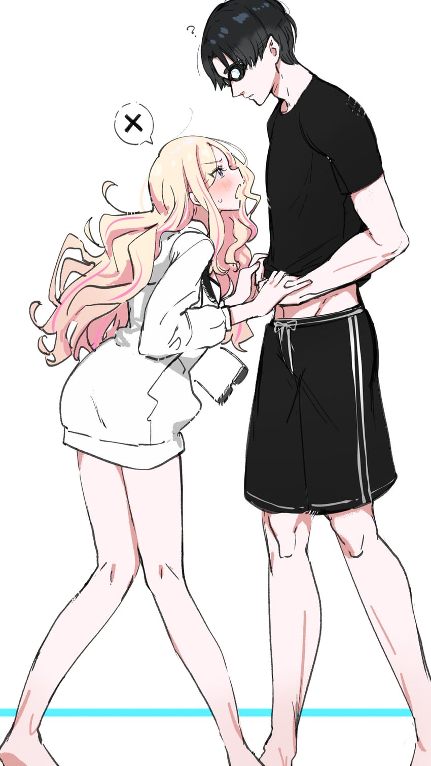 producer and juo sena (idolmaster and 1 more) drawn by kasasagi_(futagodori888)