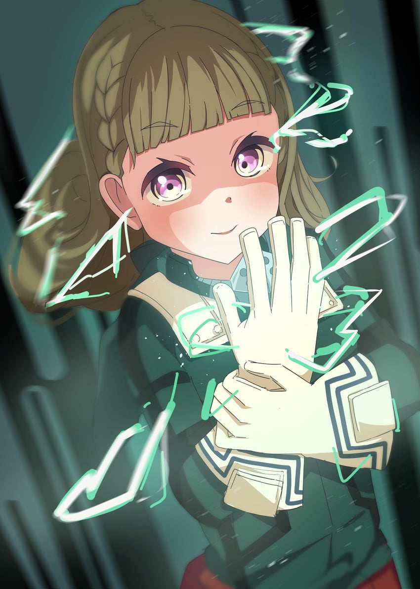 midoriya izuku and kachimachi kosuzu (love live! and 2 more) drawn by kametora_(kametora02)