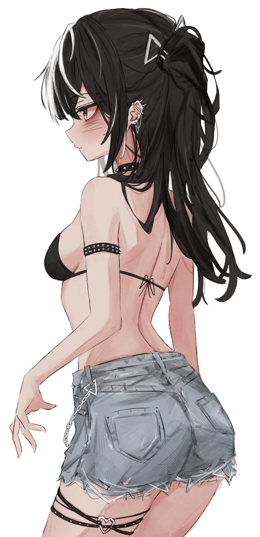 shiori novella (hololive and 1 more) drawn by akarinnndesu