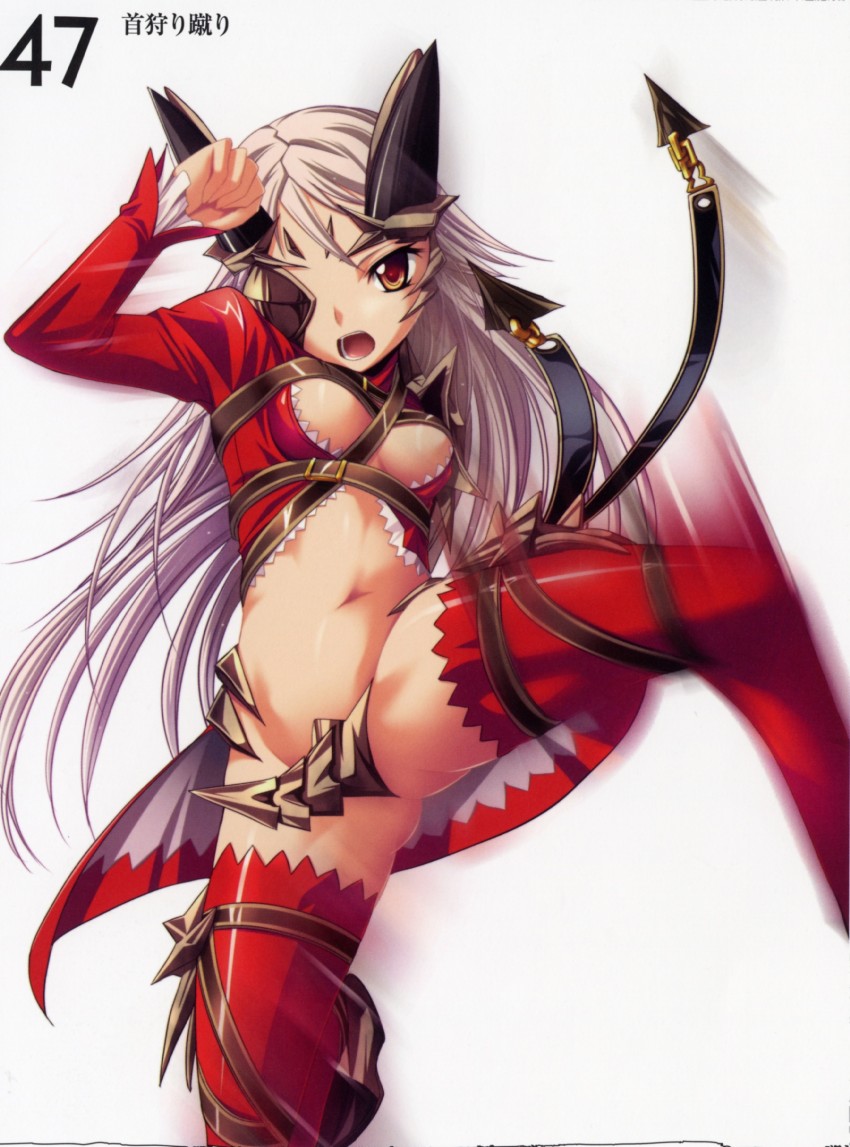 aldra and queen aldra (queen's blade) drawn by kantaka
