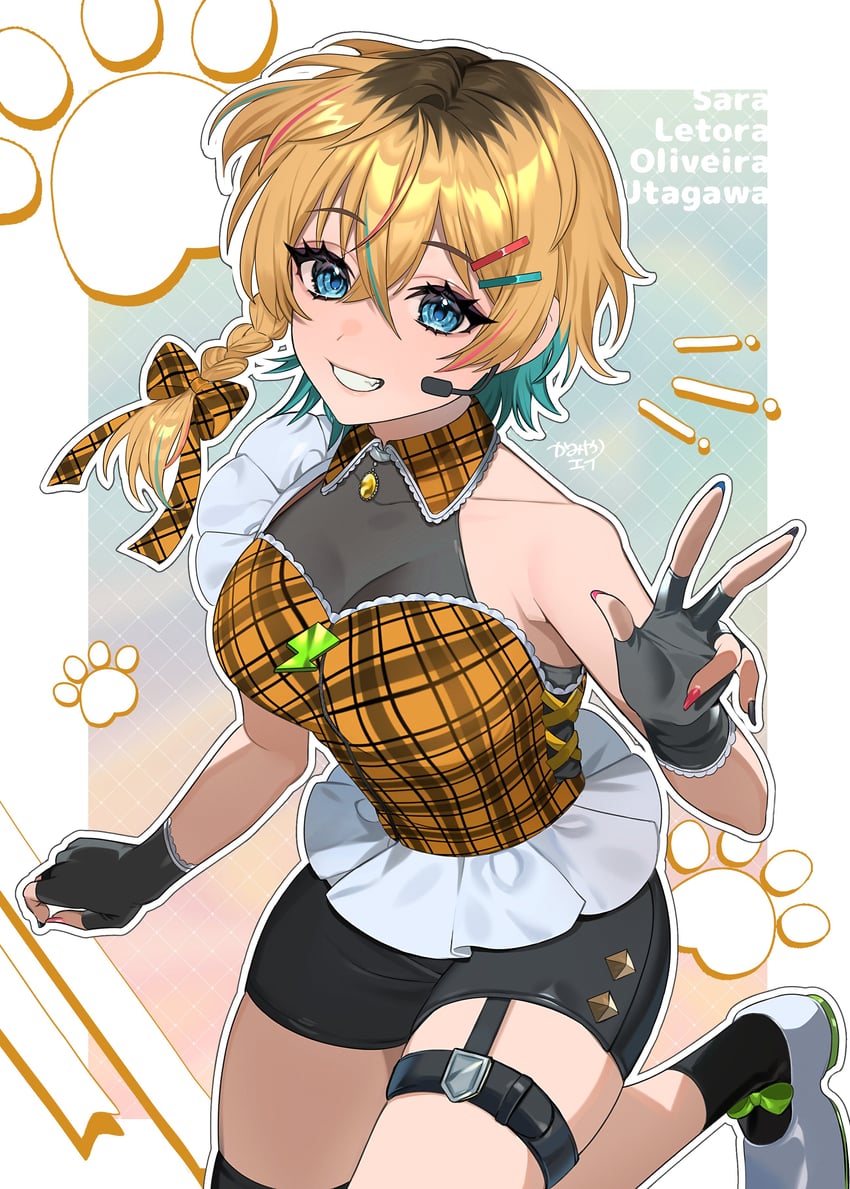 letora (idolmaster and 1 more) drawn by kamiya_ei