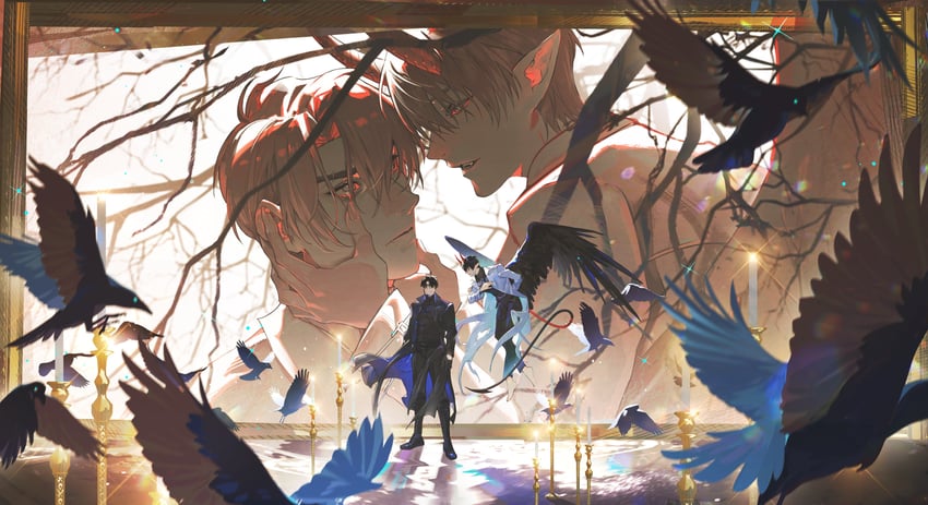 kim dokja and yoo joonghyuk (omniscient reader's viewpoint) drawn by tack_ka_2_0