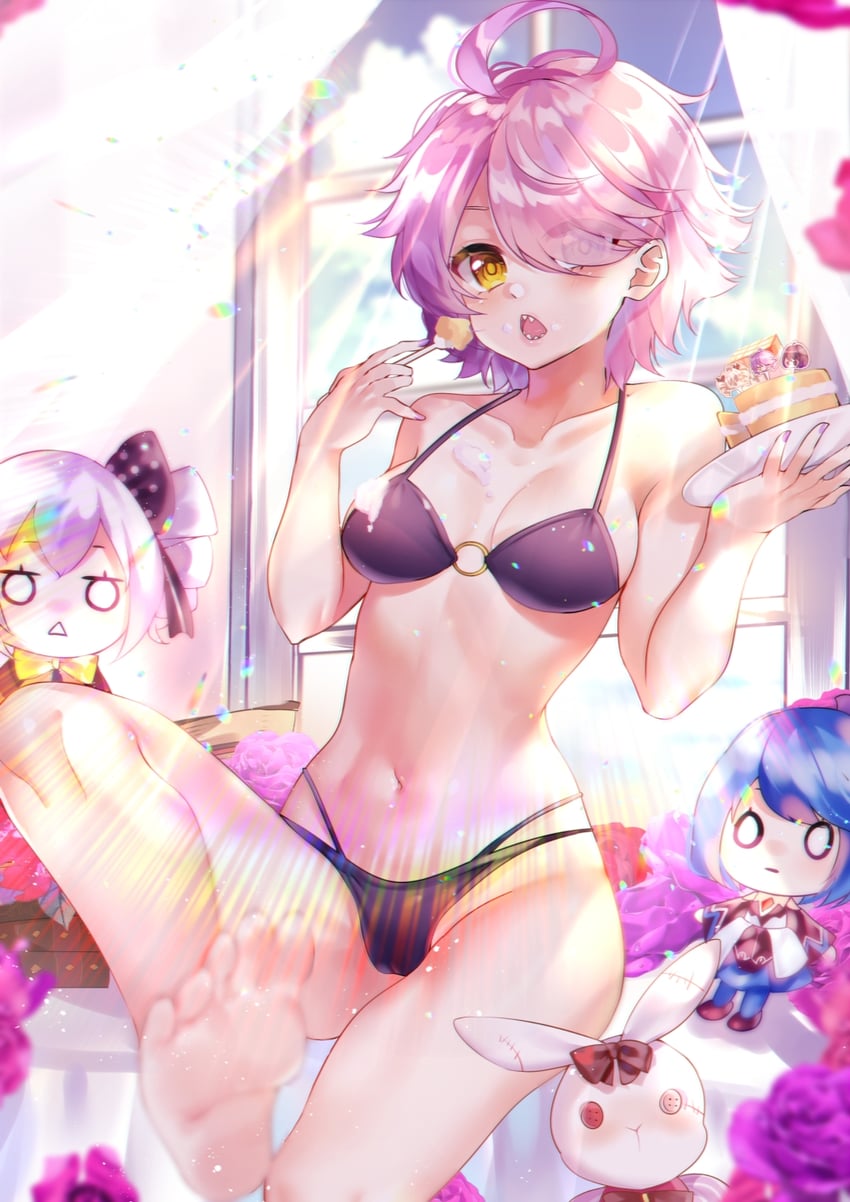 bronya zaychik, seele vollerei, and sin mal (honkai and 1 more) drawn by sin_mal0909