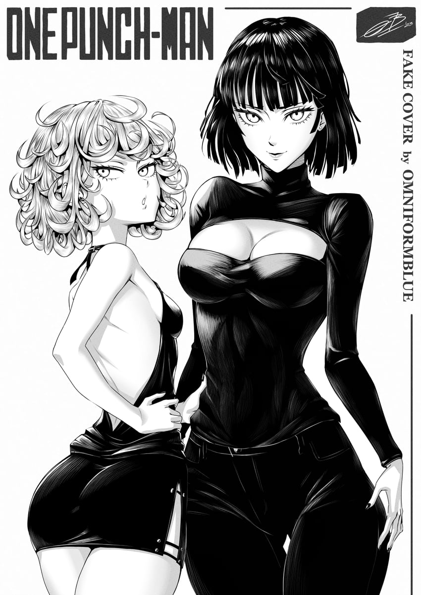 tatsumaki and fubuki (one-punch man) drawn by omniformblue