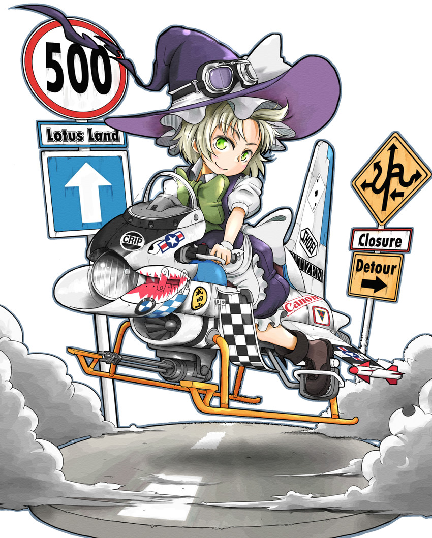 kirisame marisa (touhou and 3 more) drawn by kitsuneno_denpachi