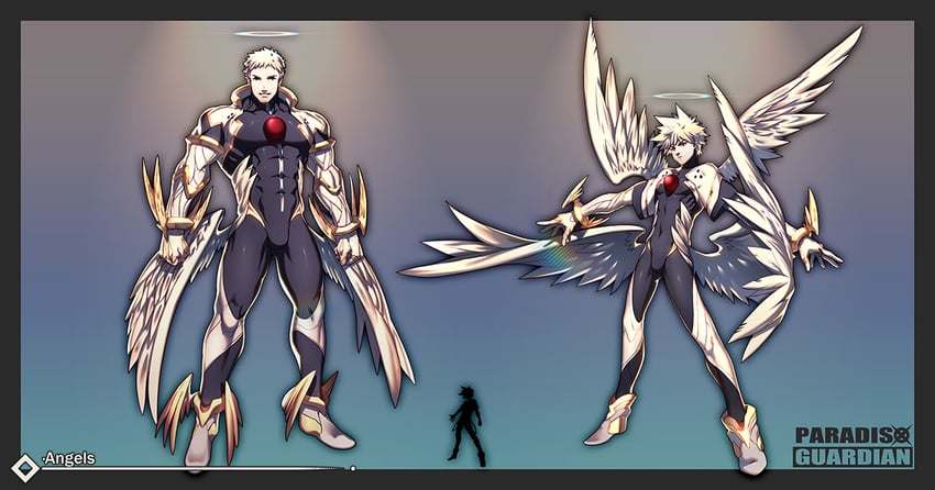 radian and lenga valentine (paradiso guardian) drawn by lvlv