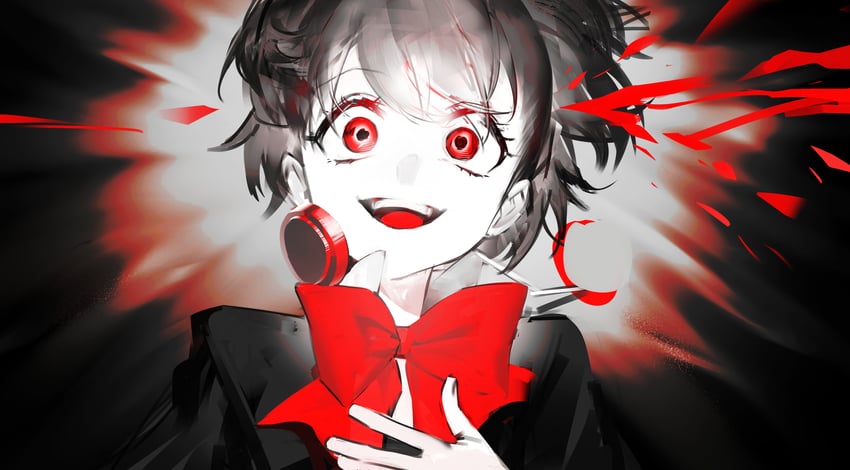 shiomi kotone (persona and 2 more) drawn by ssabdeog