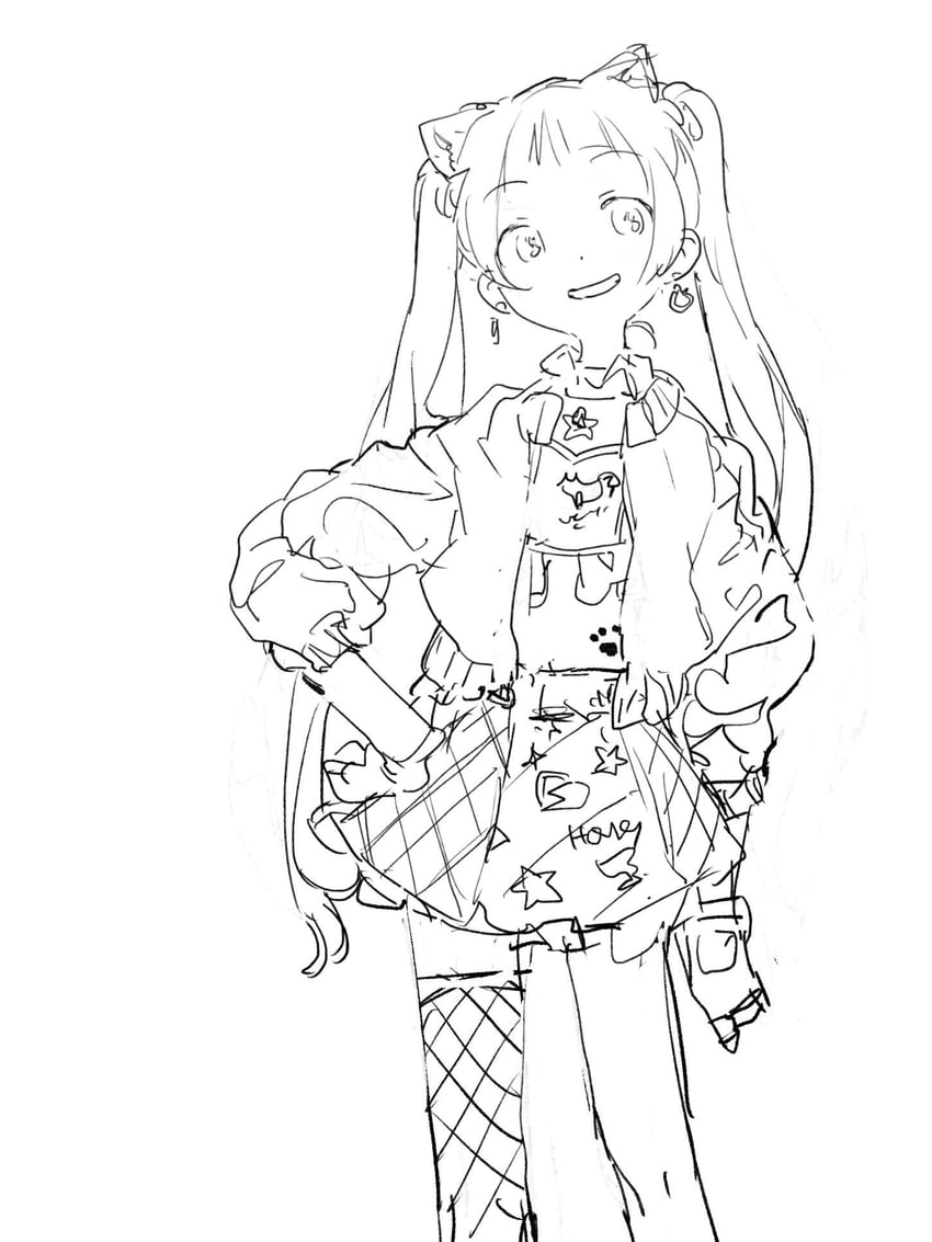 hinata ema (aikatsu! and 1 more) drawn by suiso_(owp)