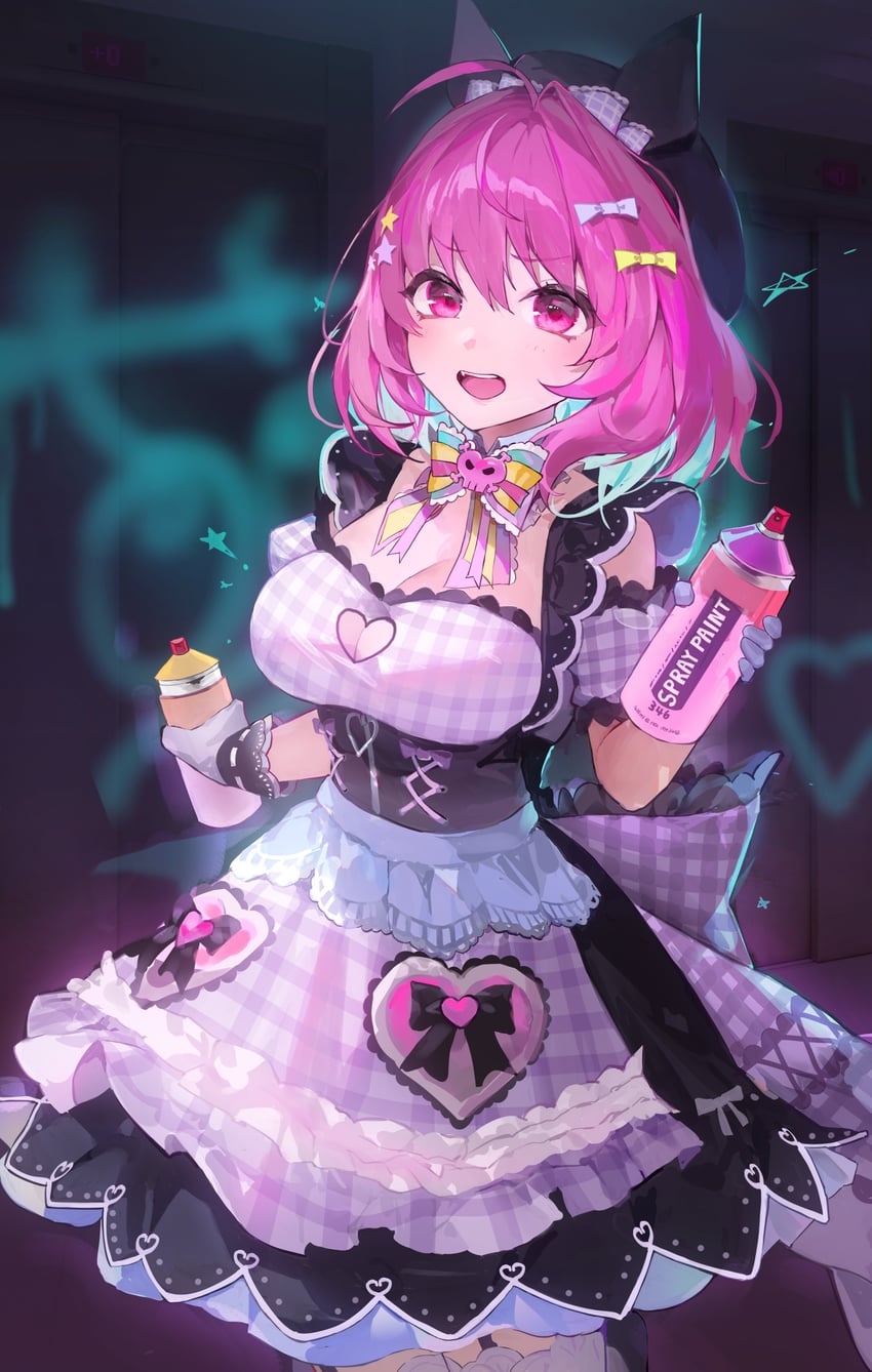 yumemi riamu (idolmaster and 2 more) drawn by moko_(moko/moko)