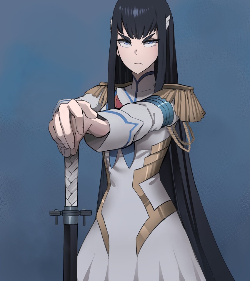 kiryuuin satsuki and junketsu (kill la kill) drawn by jourd4n