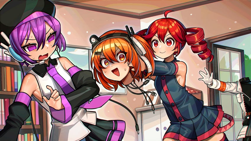 kasane teto, adachi rei, and utane uta (utau and 1 more) drawn by kakosa_sama