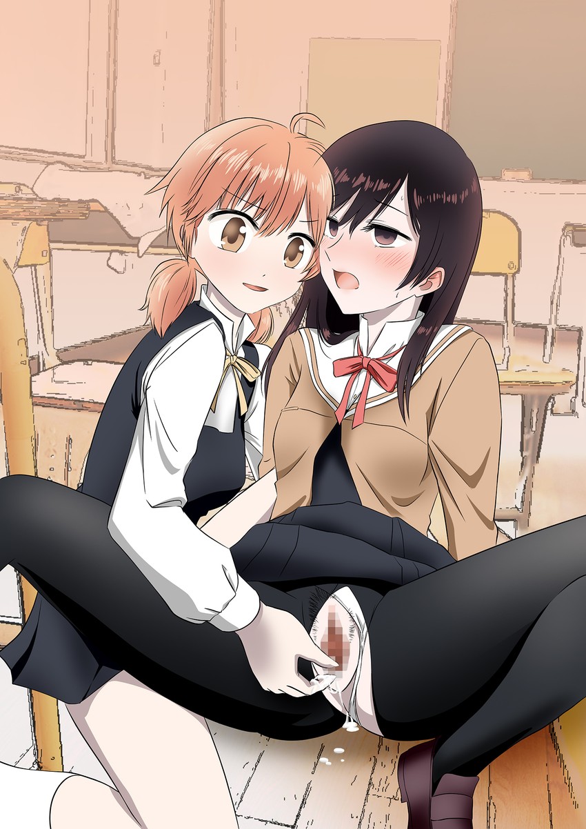 koito yuu and nanami touko (yagate kimi ni naru) drawn by wicchii