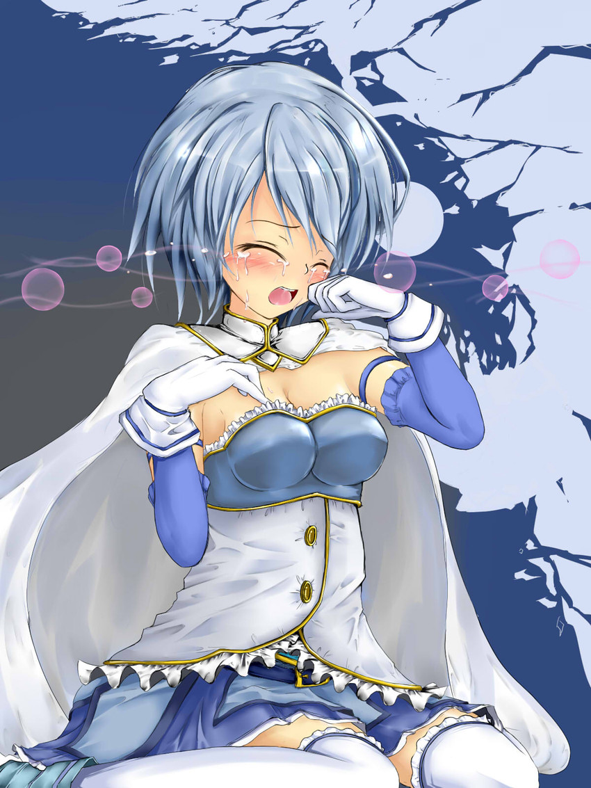 miki sayaka (mahou shoujo madoka magica) drawn by valiant1227