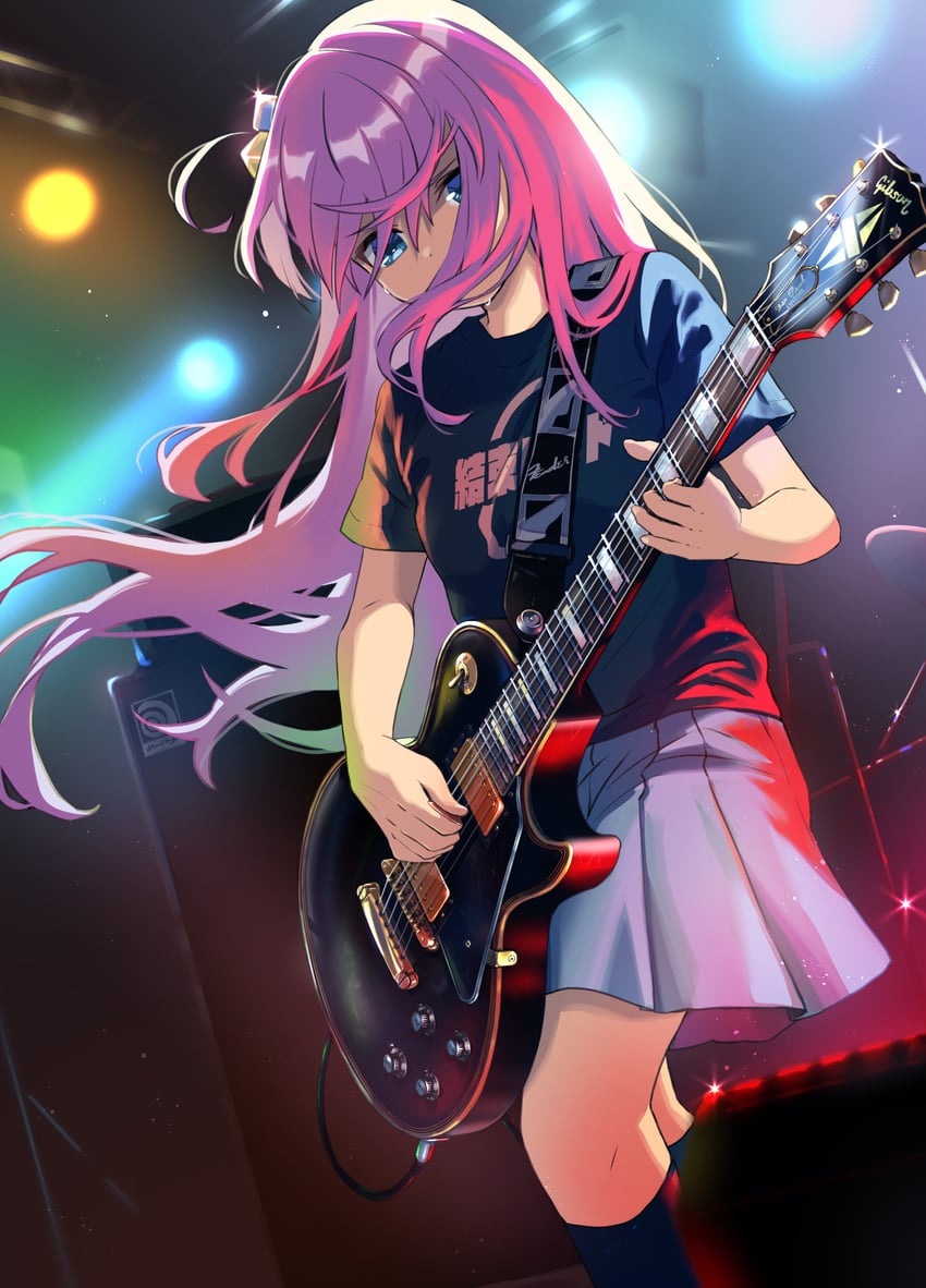 gotoh hitori (bocchi the rock!) drawn by fuwamoko_momen_toufu