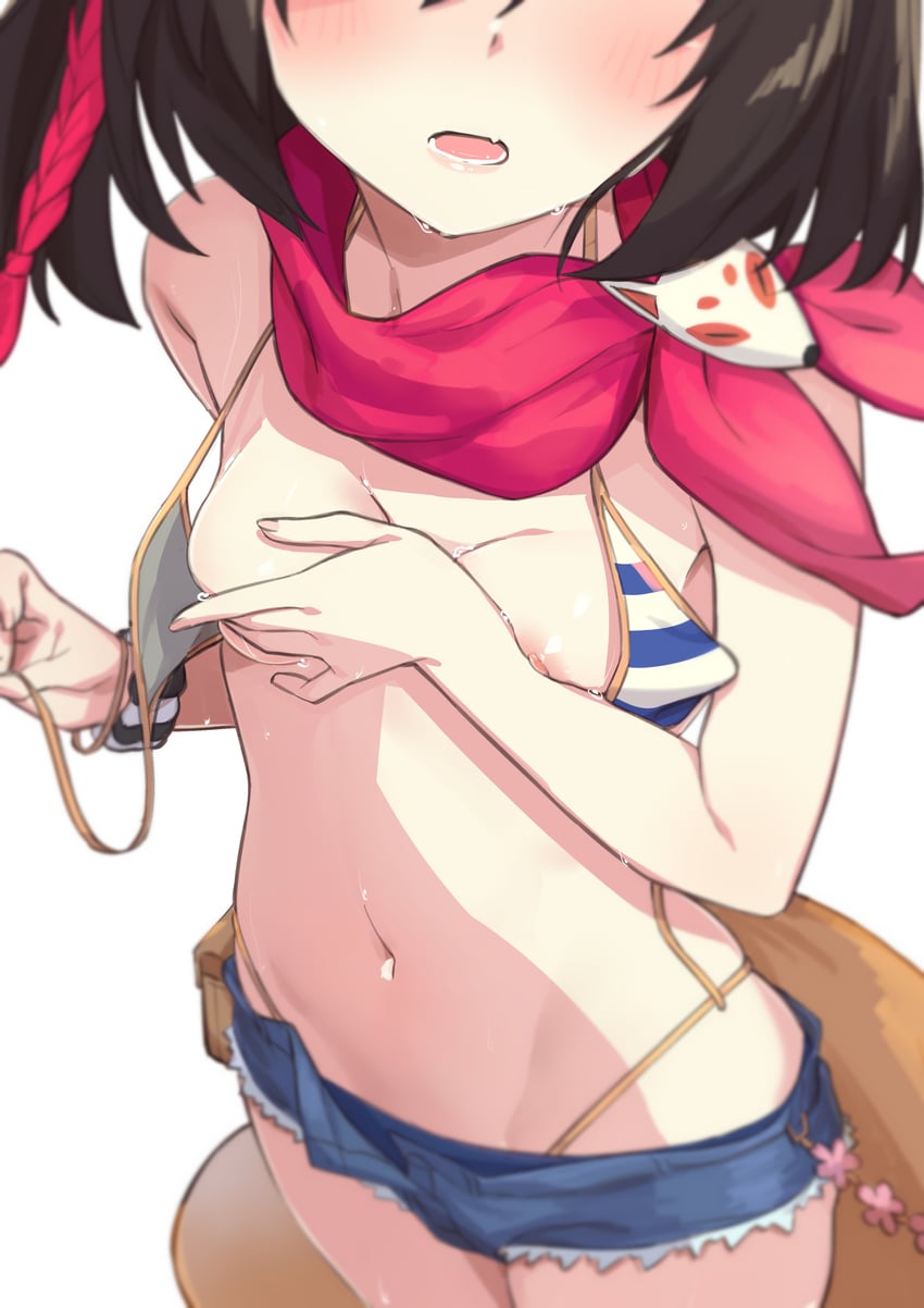 izuna (blue archive) drawn by morisobo