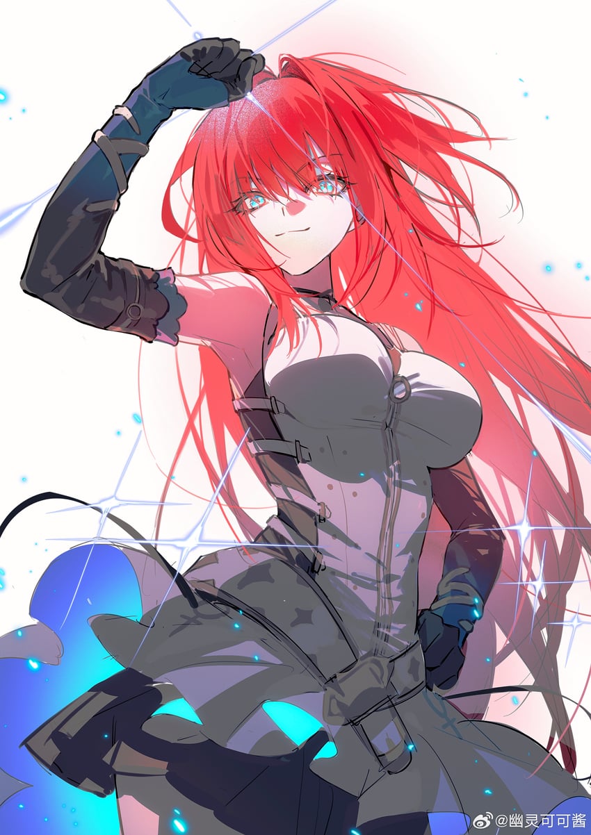 aozaki aoko and super aoko (mahou tsukai no yoru) drawn by youling_keke