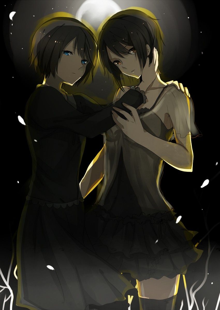 asou misaki and miya (fatal frame and 1 more) drawn by kurozatou_owata