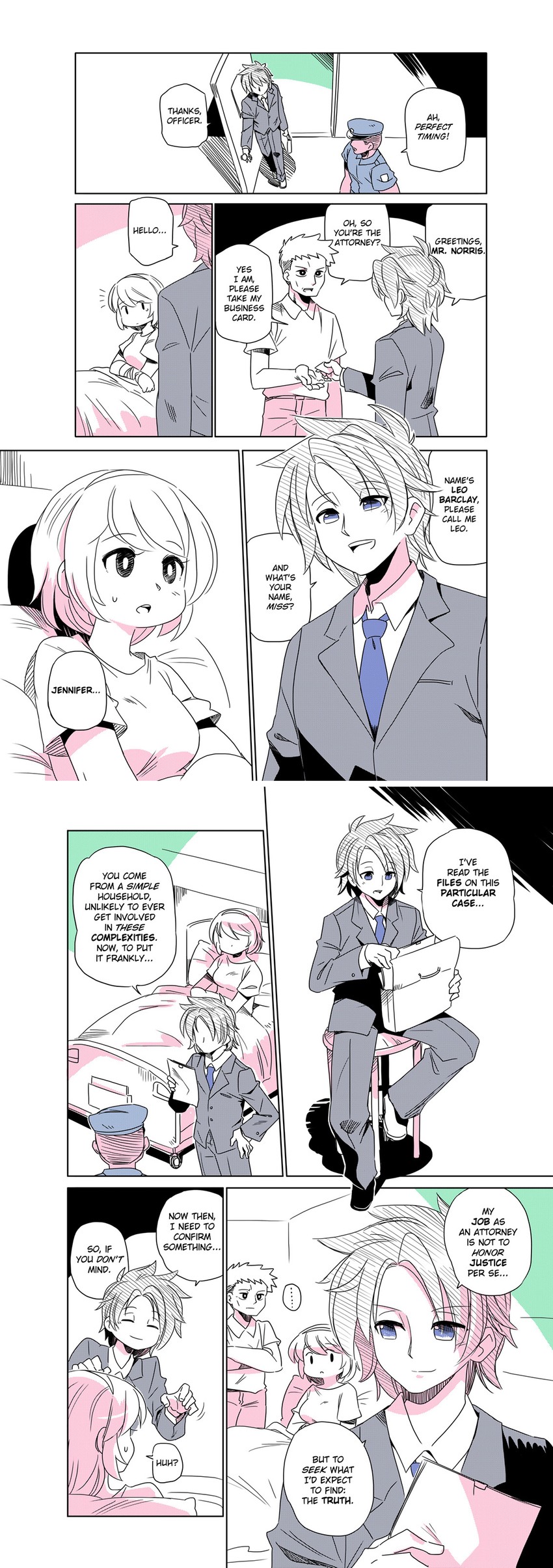 jennifer and leo (modern mogal) drawn by shepherd0821