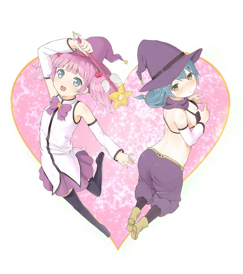 yoshikawa chinatsu, furutani himawari, mirakurun, and rivalun (yuruyuri) drawn by shouin