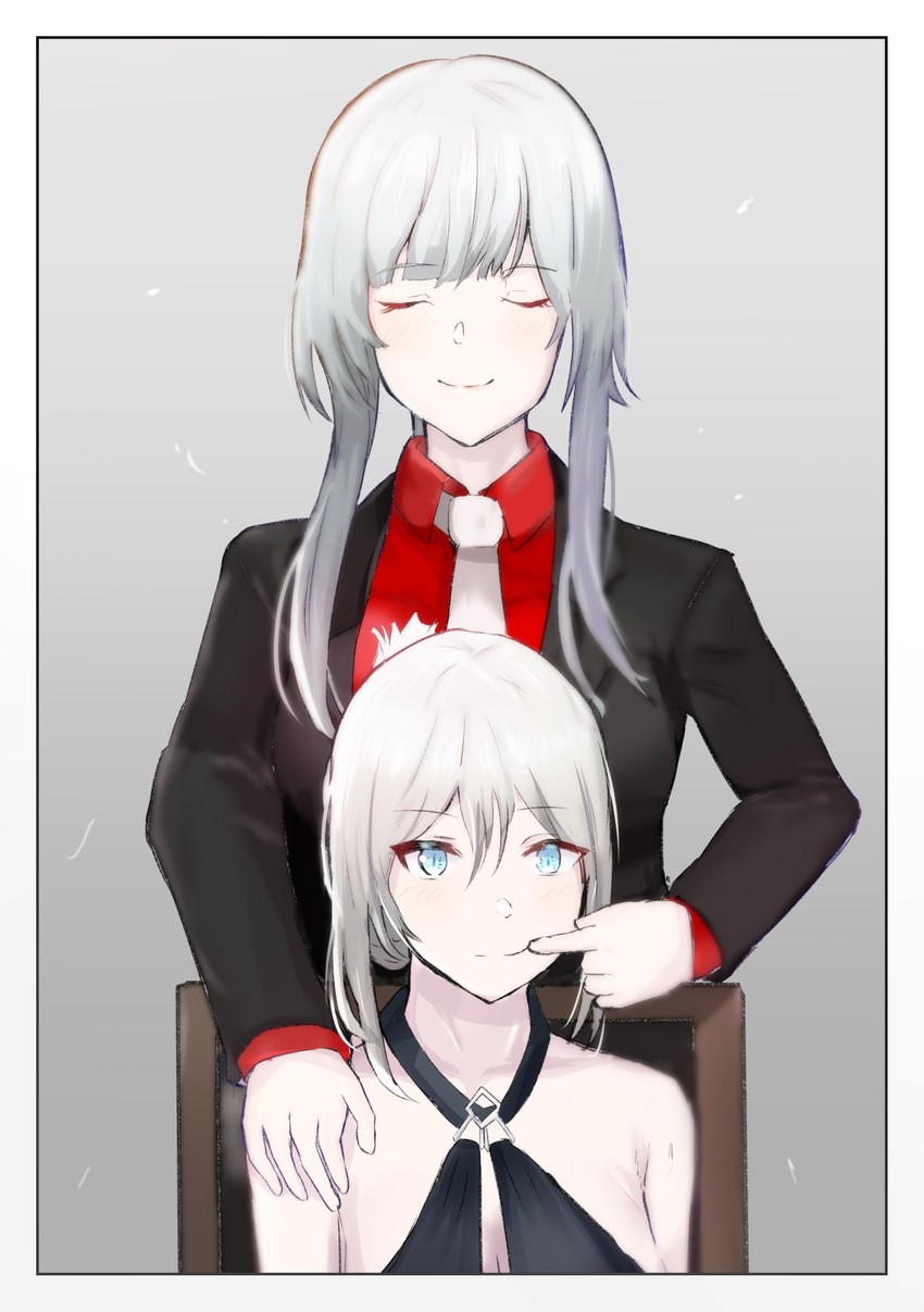 ak-12 and an-94 (girls' frontline) drawn by solokitsune