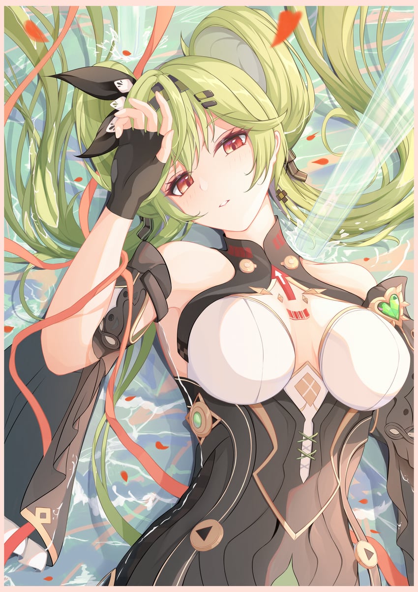 ai hyperion lambda (honkai and 1 more) drawn by blackheart`