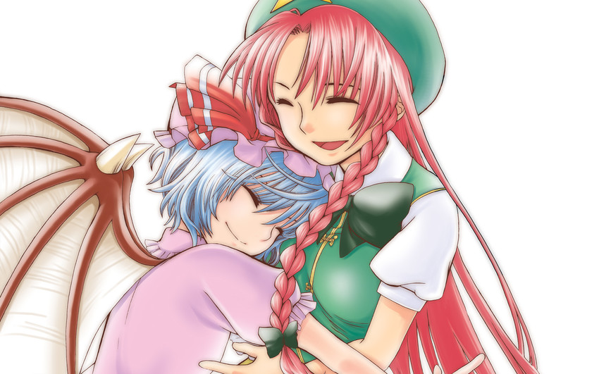 remilia scarlet and hong meiling (touhou) drawn by kimura_megumi