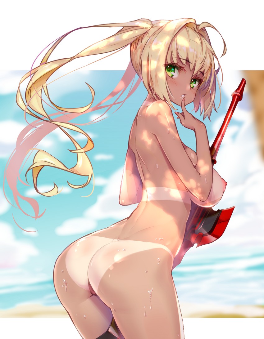 nero claudius (fate and 1 more) drawn by hong_(white_spider)