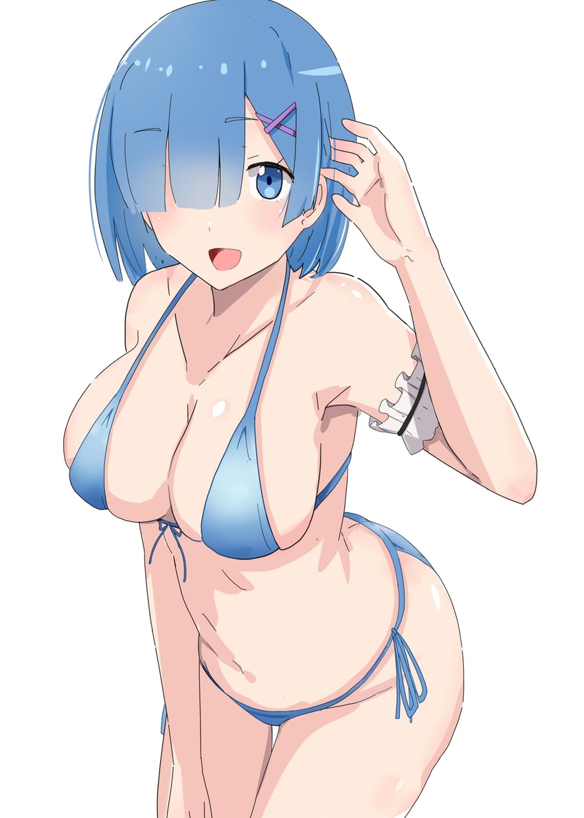rem (re:zero kara hajimeru isekai seikatsu) drawn by ekaki_kukuma