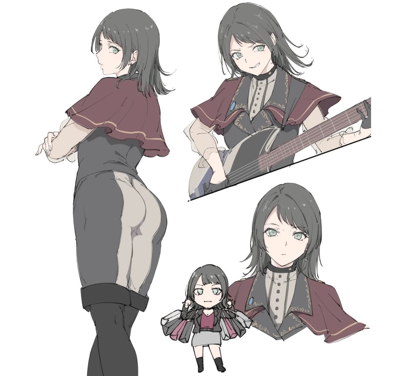 yahata umiri and timoris (bang dream! and 1 more) drawn by alp