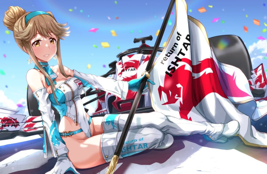 tenkubashi tomoka (idolmaster and 1 more) drawn by run_p_(aveton)